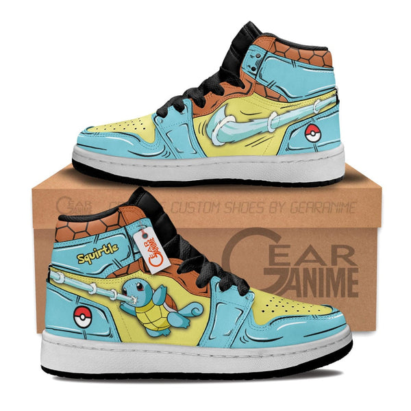 Squirtle Kids Shoes Personalized