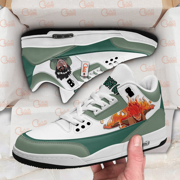 Might Guy J3 Sneakers Custom Anime