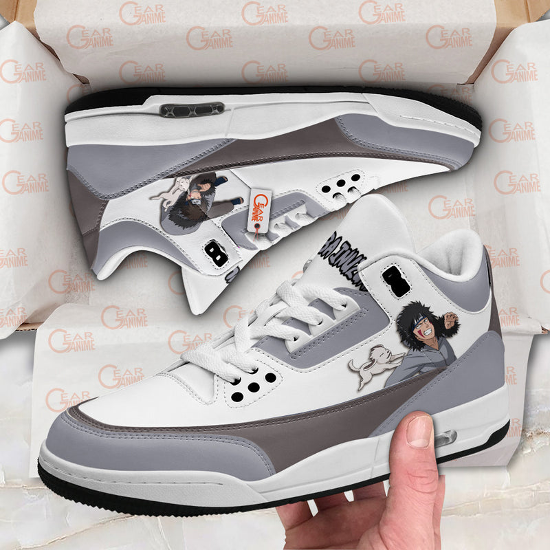 Kiba Inuzuka J3 Sneakers Custom Anime