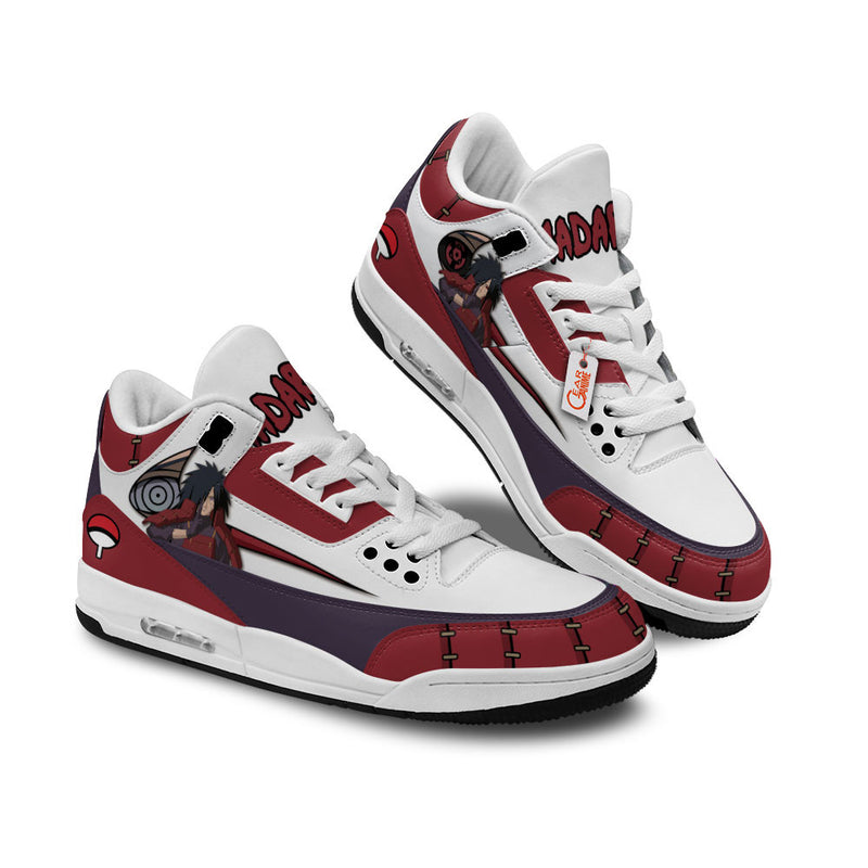 Madara Uchiha Sharingan J3 Sneakers Custom Anime