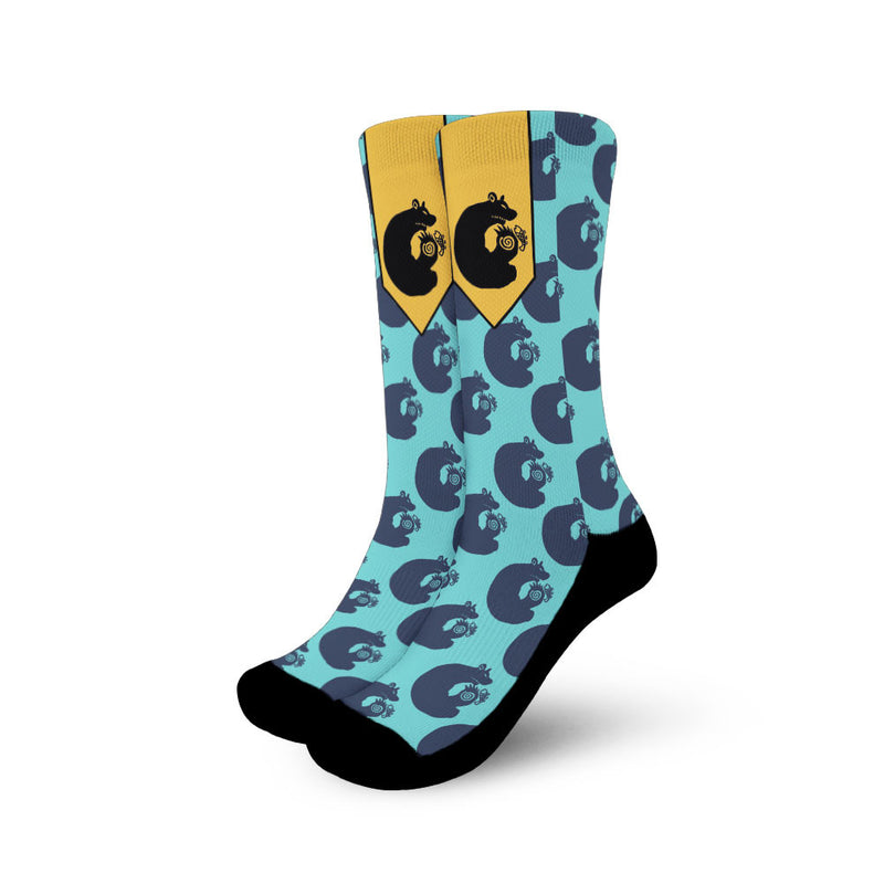 King Grizzly's Sin of Sloth Socks VA0507