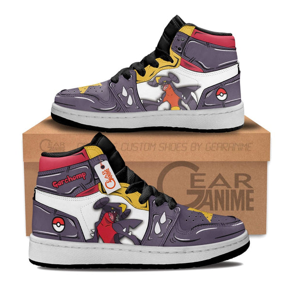 Garchomp Kids Shoes Personalized