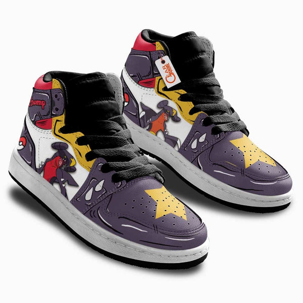 Garchomp Kids Shoes Personalized