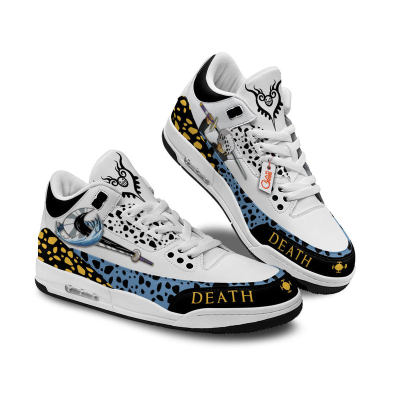 Trafalgar D. Law J3 Sneakers Custom Anime