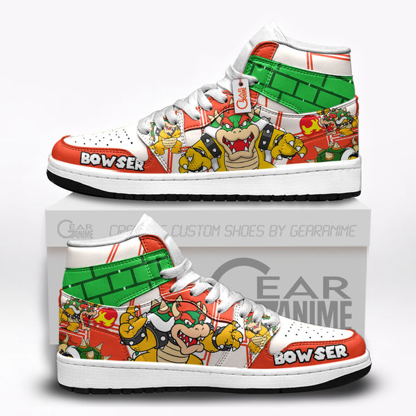 Bowser J1-Sneakers Super Mario Custom Shoes