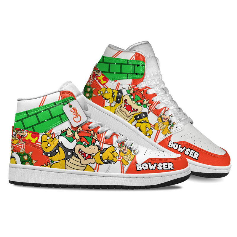 Bowser J1-Sneakers Super Mario Custom Shoes