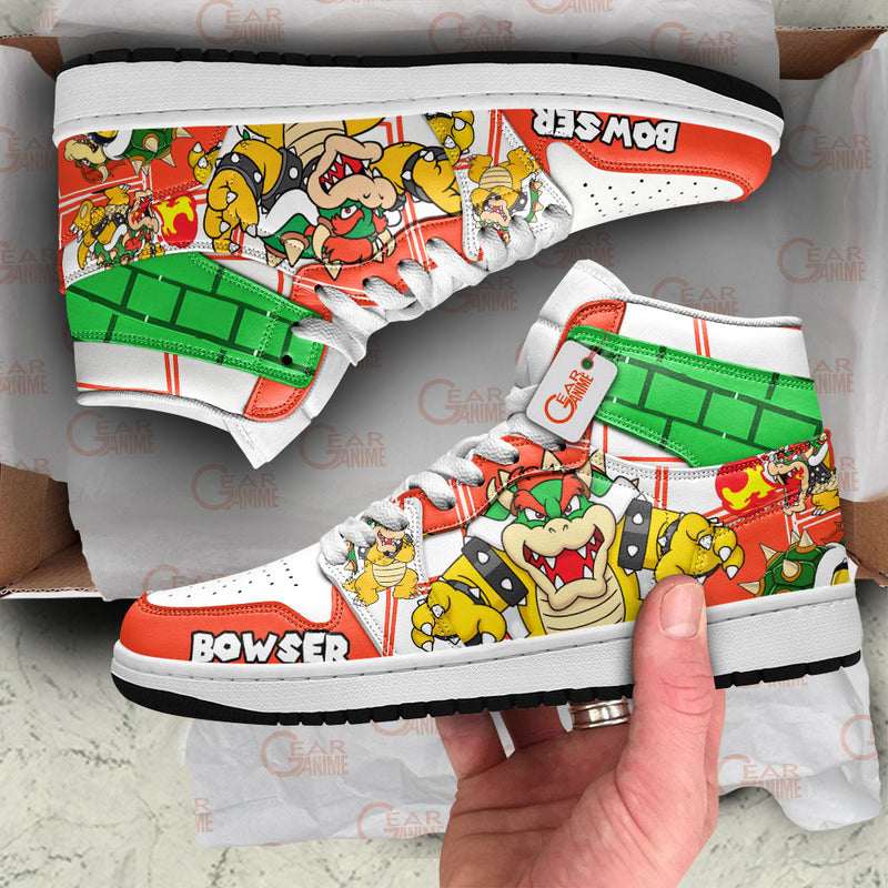 Bowser J1-Sneakers Super Mario Custom Shoes