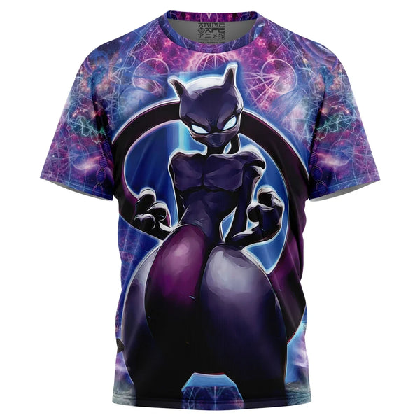 Trippy Cosmic Mewtwo Pokemon T-Shirt