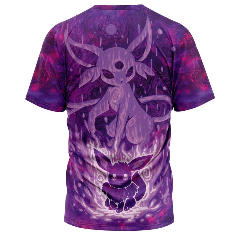 Trippy Blazing Espeon Pokemon T-Shirt