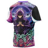 Trippy Gojo Satoru Hollow Purple Jujutsu Kaisen T-Shirt