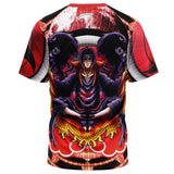 Trippy Meditating Itachi Akatsuki Naruto T-Shirt