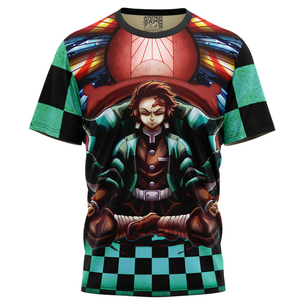 Trippy Kamado Tanjiro Demon Slayer T-Shirt