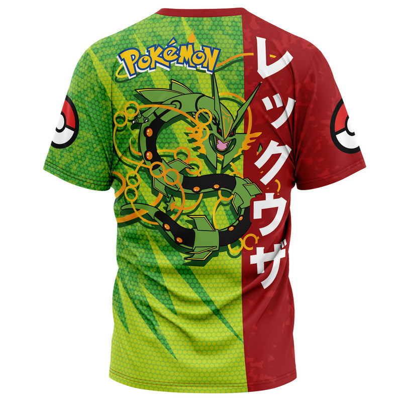 Rayquaza Attack Pokemon T-Shirt