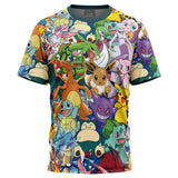 Pocket Monsters Pokemon T-Shirt