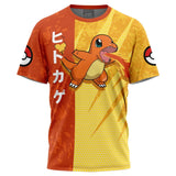 Charmander Attack Pokemon T-Shirt