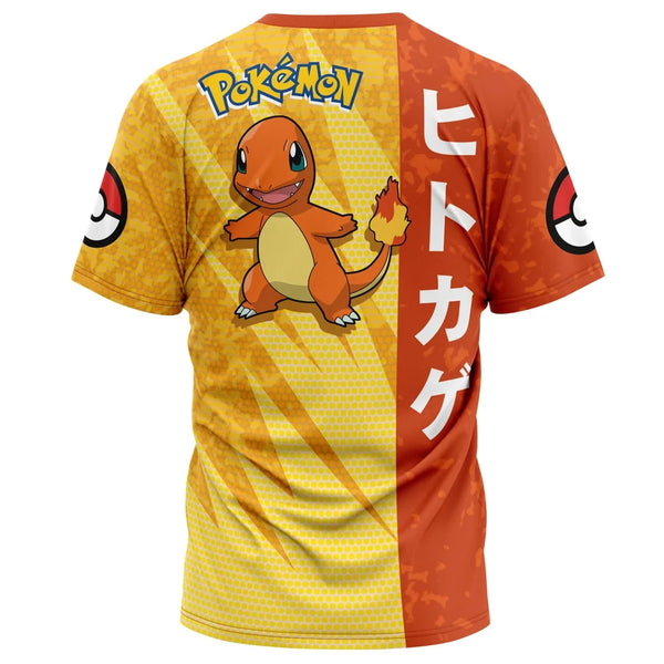 Charmander Attack Pokemon T-Shirt