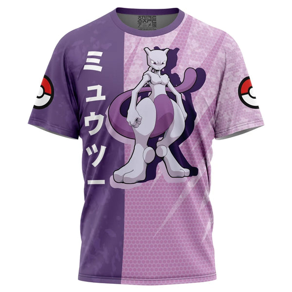 Mewtwo Attack Pokemon T-Shirt