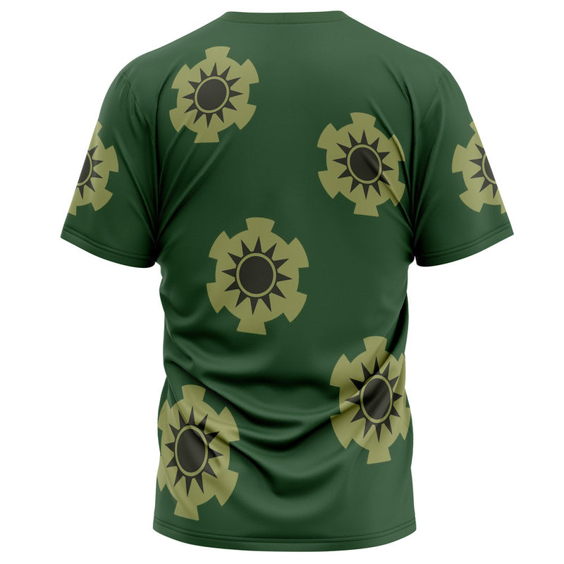 Zoro Wano Pattern One Piece T-Shirt