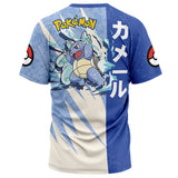 Wartortle Attack Pokemon T-Shirt