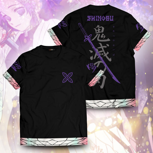 Demon Slayer T-Shirts – Shinobu Style Unisex T-Shirt