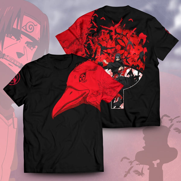 T-shirts – Itachi Summoning Crow Unisex T-Shirt