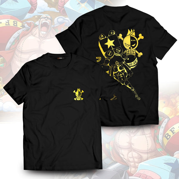 One Piece T-shirts – Gold Franky Unisex T-Shirt