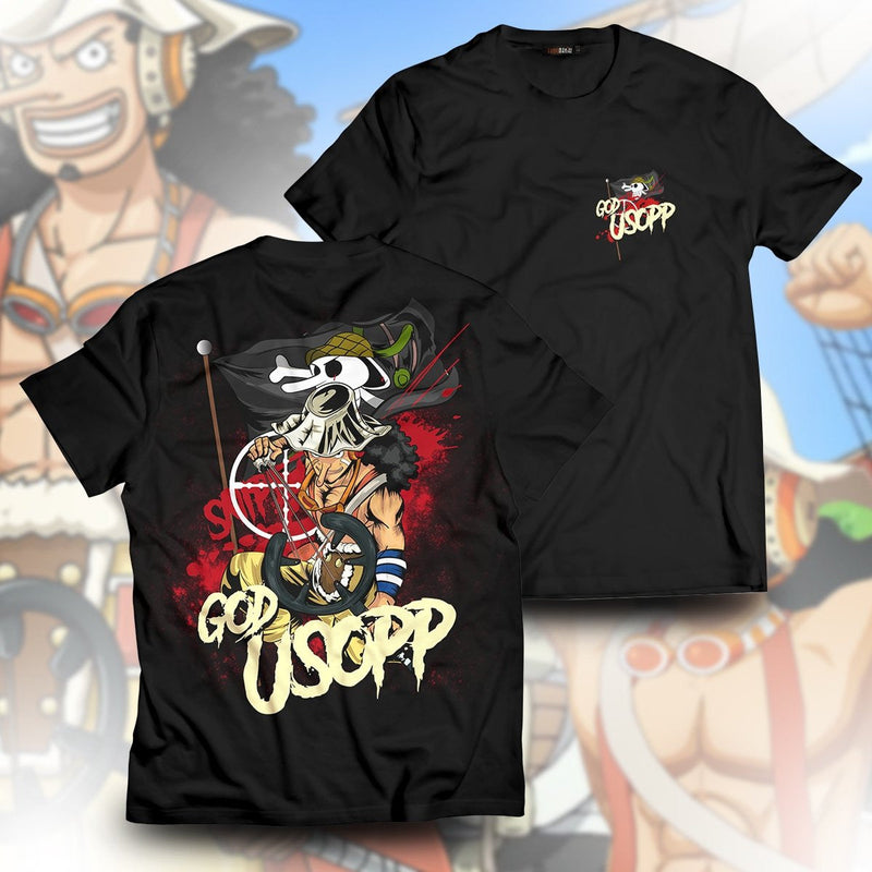 One Piece T-shirts – Warrior Usopp Unisex T-Shirt