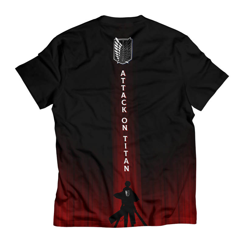 Attack On Titan T-Shirts – Levi Semblance Unisex T-Shirt