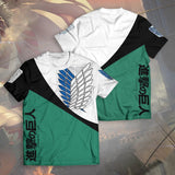 Attack On Titan T-Shirts – Survey Corps Scouts Unisex T-Shirt