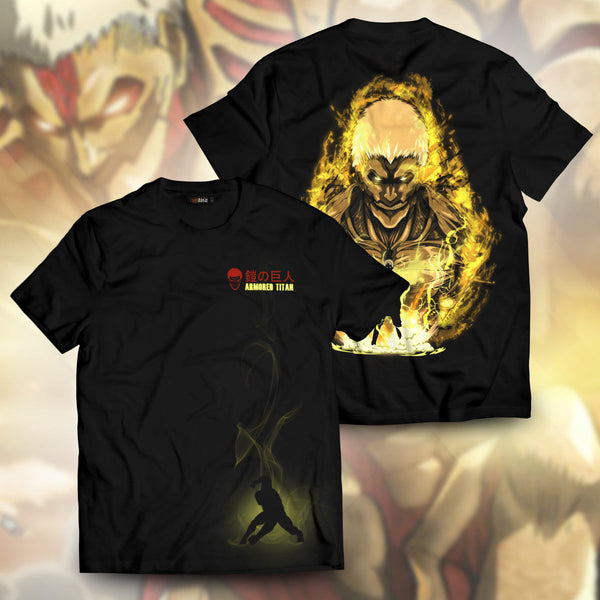 Attack On Titan T-Shirts – Armored Titan Spirit Unisex T-Shirt