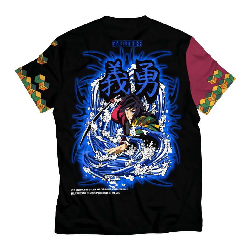 Demon Slayer T-Shirts – Hashira Giyuu Stwear Unisex