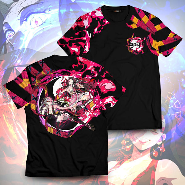 Demon Slayer T-Shirts – Yin Yang Nezuko Daki Unisex T-Shirt