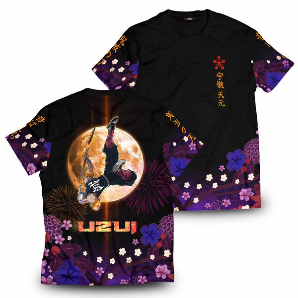 Demon Slayer T-Shirts – Uzui Moonfall Unisex T-Shirt