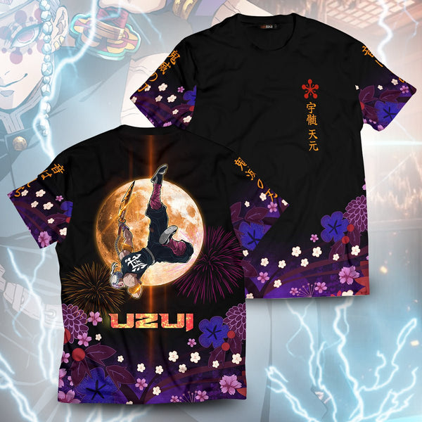 Demon Slayer T-Shirts – Uzui Moonfall Unisex T-Shirt