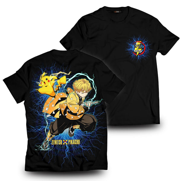 Demon Slayer T-Shirts – Zenitsu Collab Unisex T-Shirt