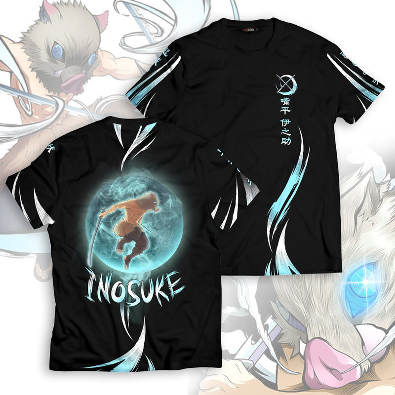 Demon Slayer T-Shirts – Inosuke Moonfall Unisex T-Shirt