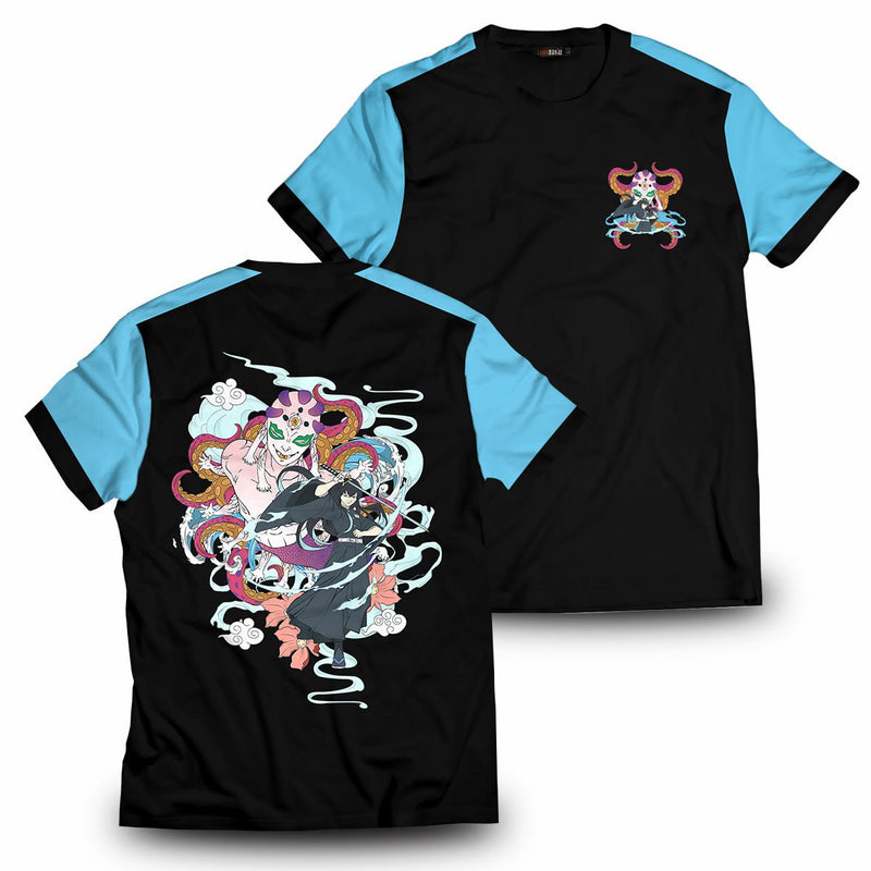 Demon Slayer T-Shirts – Muichiro x Gyokko Nihonga Unisex T