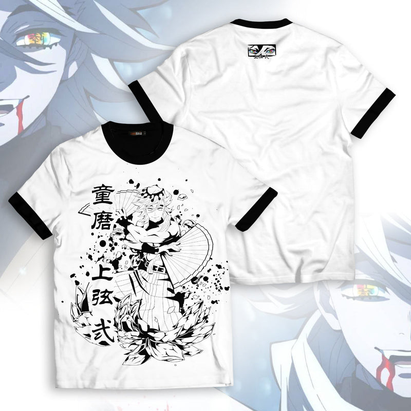 Demon Slayer T-Shirts – Doma B&W Unisex T-Shirt FH