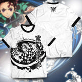 Demon Slayer T-Shirts – Tanjiro B&W Unisex T-Shirt