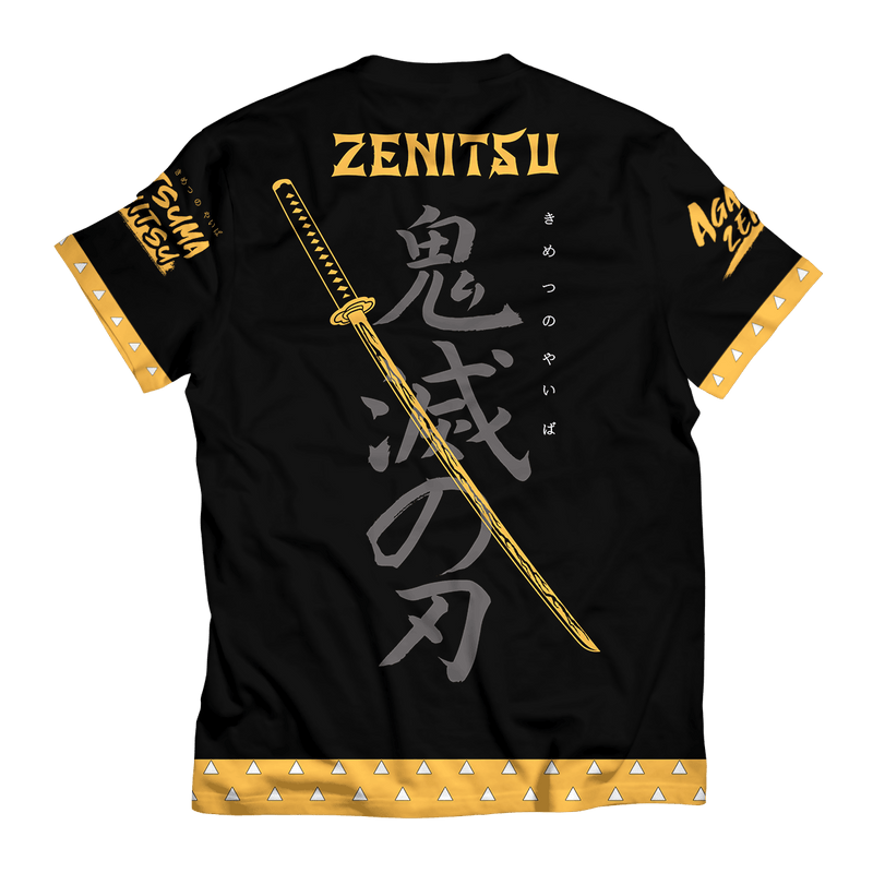 Demon Slayer T-Shirts – Zenitsu Style Unisex T-Shirt