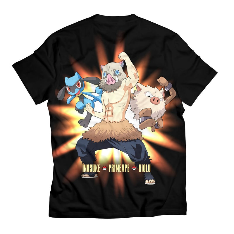 Demon Slayer T-Shirts – Inosuke Collab Unisex T-Shirt