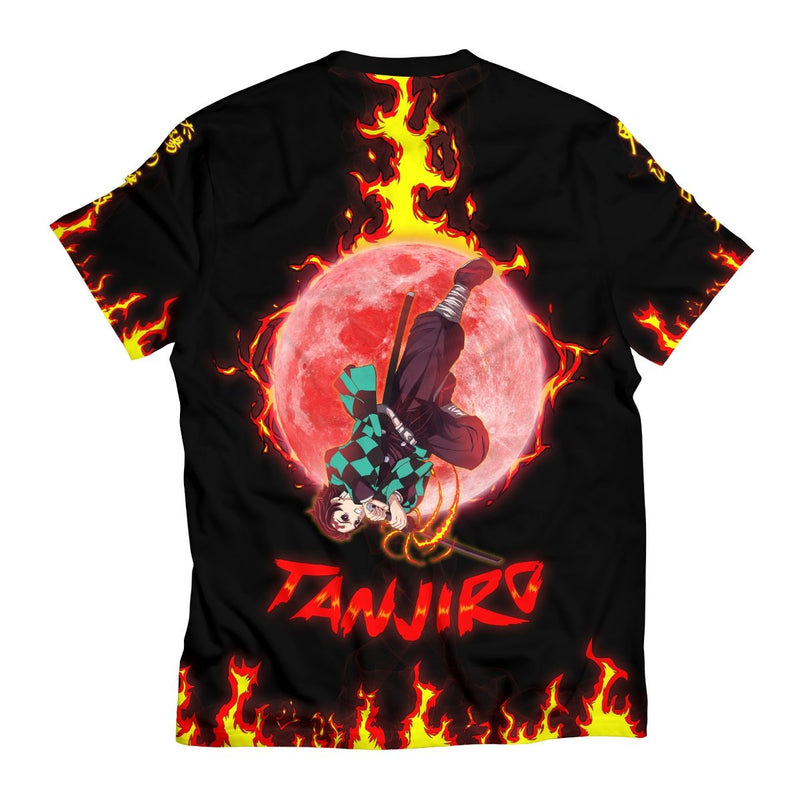 Demon Slayer T-Shirts – Tanjiro Moonfall Unisex T-Shirt