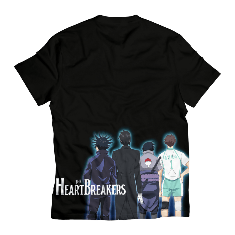 Jujutsu Kaisen T-shirts – The Heartbreakers Crossover Unisex T-Shirt