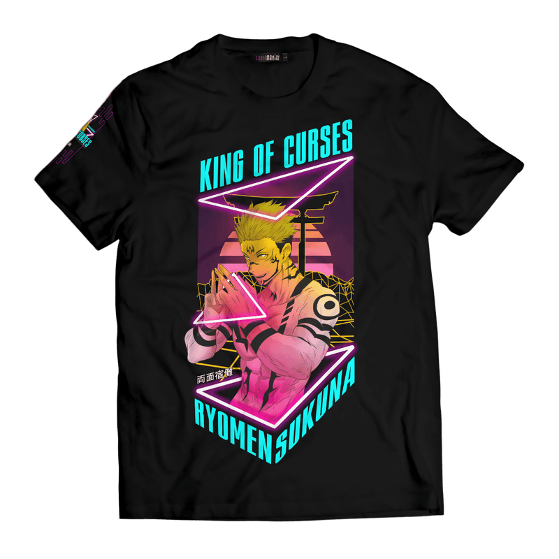 Jujutsu Kaisen T-shirts – Retro Sukuna Unisex T-Shirt