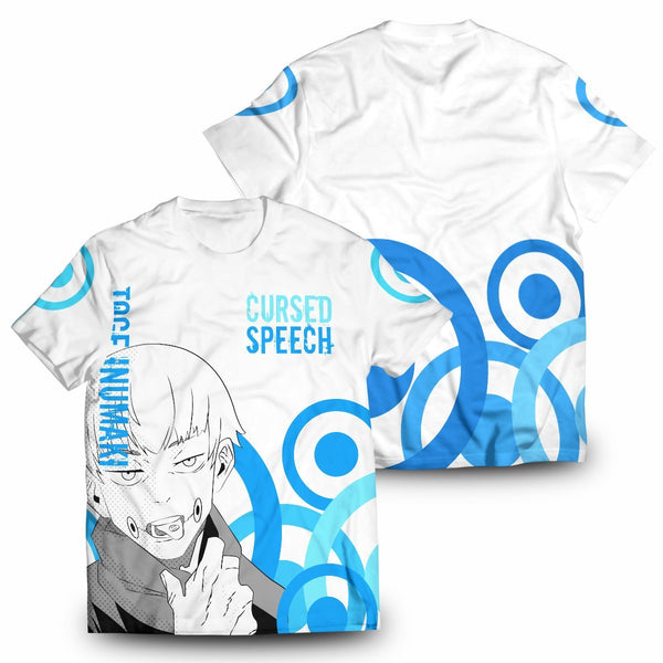 Jujutsu Kaisen T-shirts – Toge Cursed Speech Unisex T-Shirt