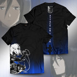 Attack On Titan T-Shirts - Mikasa Semblance Unisex T-Shirt