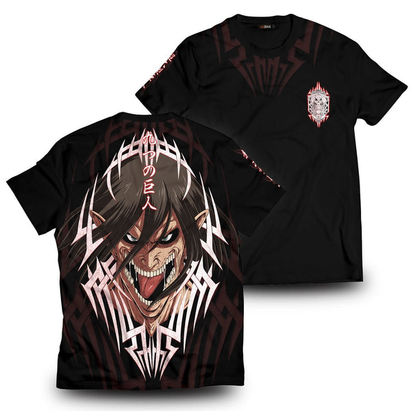 Attack On Titan T-Shirts - Tribal Attack Titan Unisex T-Shirt