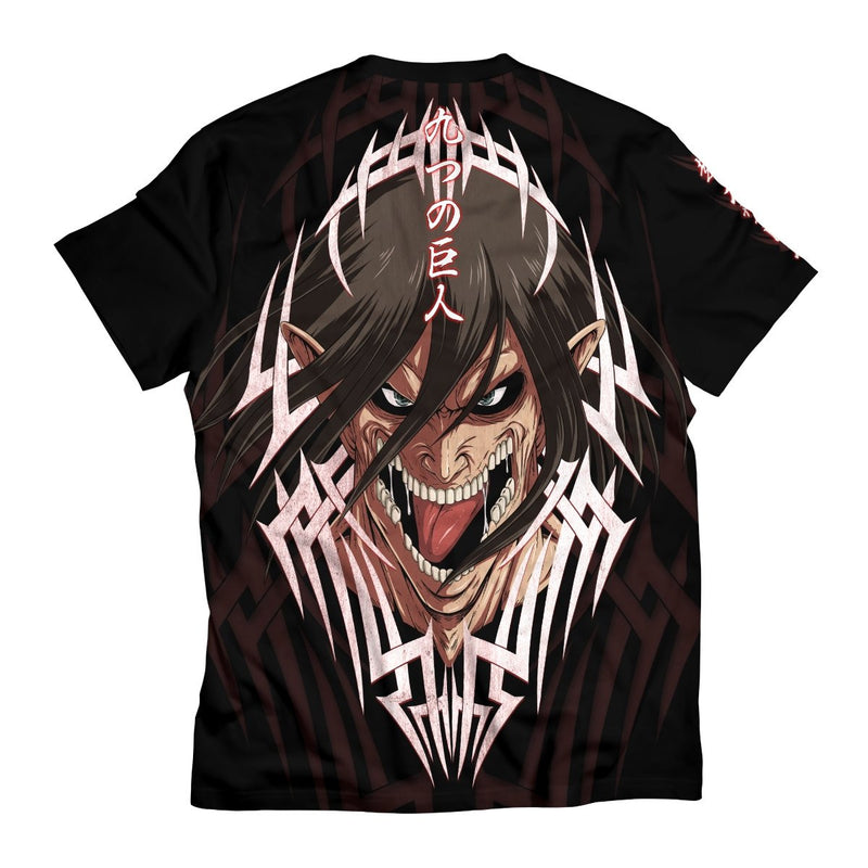 Attack On Titan T-Shirts - Tribal Attack Titan Unisex T-Shirt