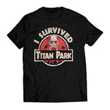 Attack On Titan T-Shirts - Survived Attack On Titan Unisex T-Shirt