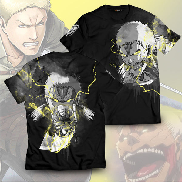 Attack On Titan T-Shirts - Reiner Summoning Titan Unisex T-Shirt